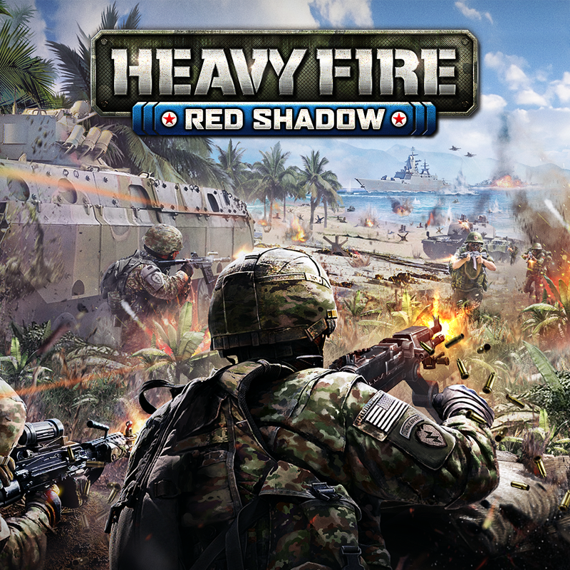 Heavy Fire Red Shadow box art for Playstation 4